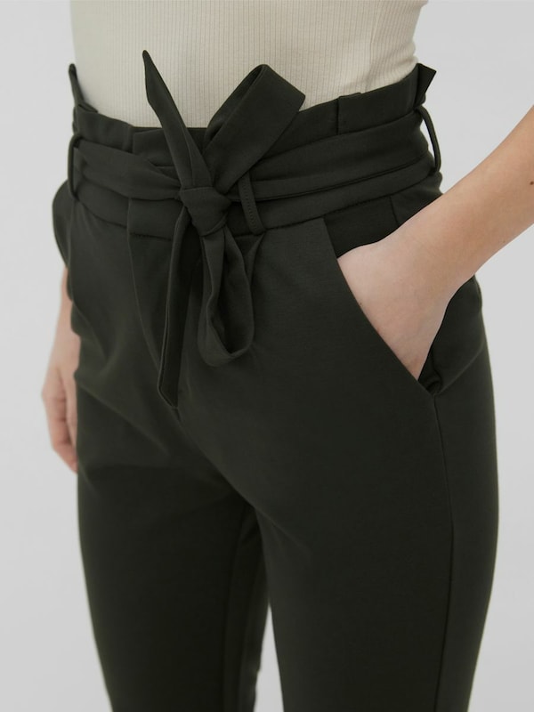 VERO MODA VERO MODA Slimfit Hose 'Eva' in Dunkelgrün Speichern exportieren