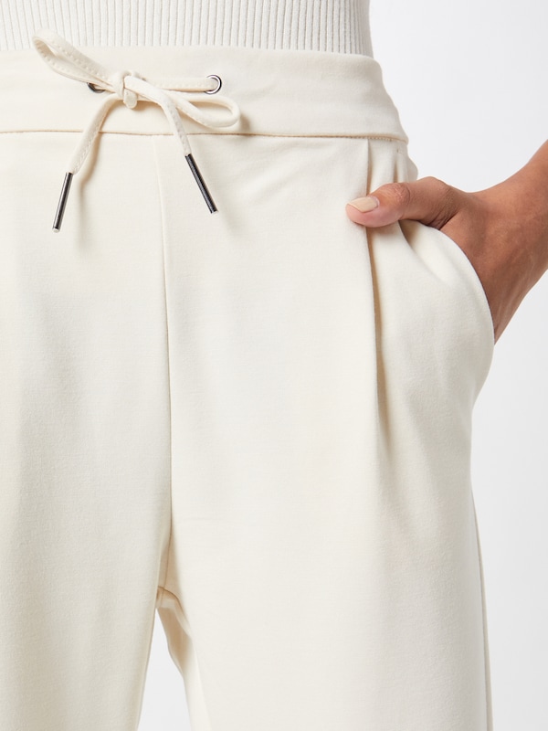VERO MODA VERO MODA Tapered Hose 'Eva' in Wollweiß Black Friday Preise