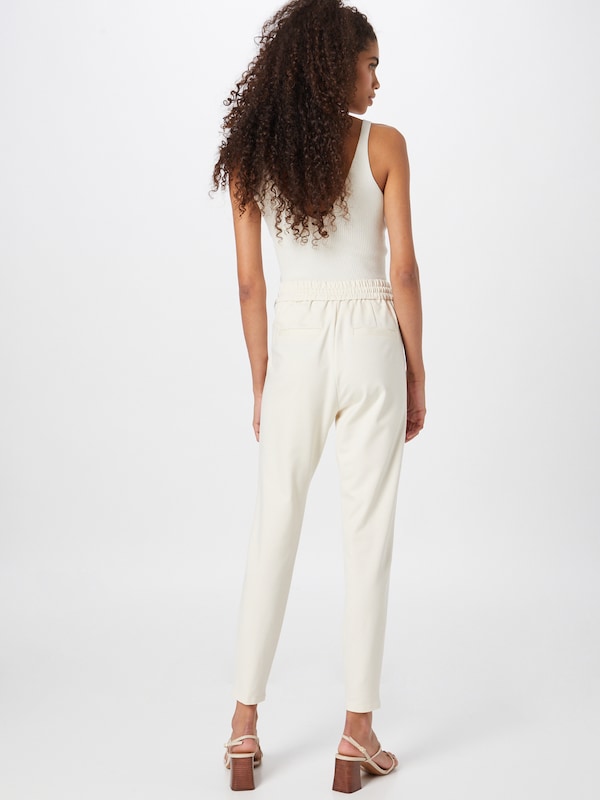 VERO MODA VERO MODA Tapered Hose 'Eva' in Wollweiß Black Friday Preise