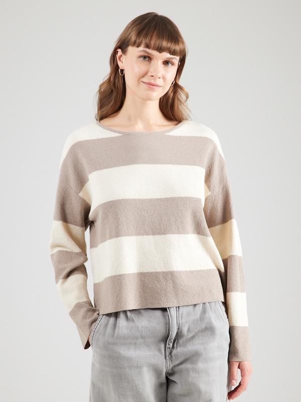 VERO MODA VERO MODA Pullover 'VMWANDA' in Taupe zollfrei