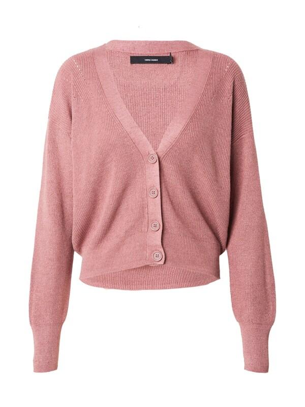 VERO MODA VERO MODA Strickjacke 'NEW LEXSUN' in Altrosa