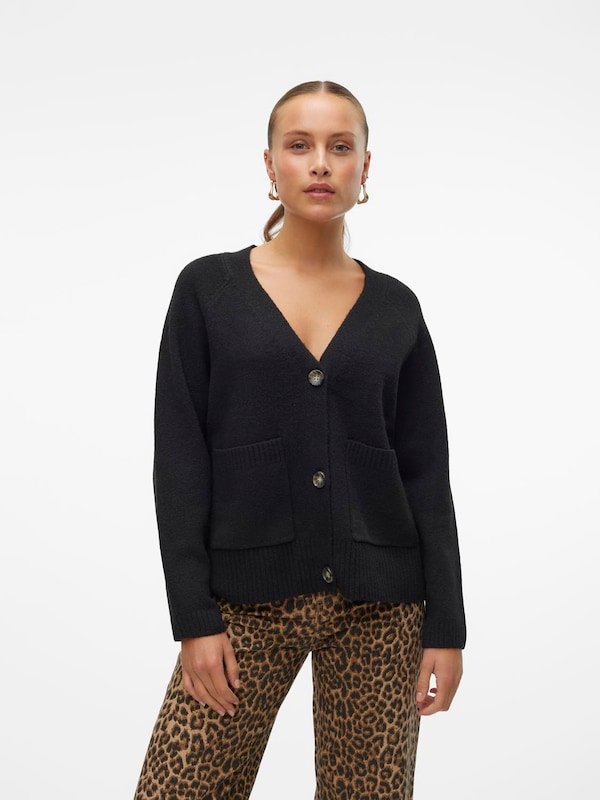 VERO MODA VERO MODA Strickjacke 'VMBoom' in Schwarz Angebote