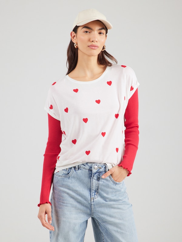 VERO MODA VERO MODA T-Shirt 'VMAVA' in Weiß im Angebot