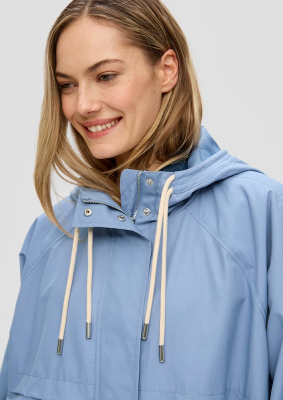 s.Oliver s.Oliver Übergangsjacke in Opal Hellblau Limitierter Zeitrabatt