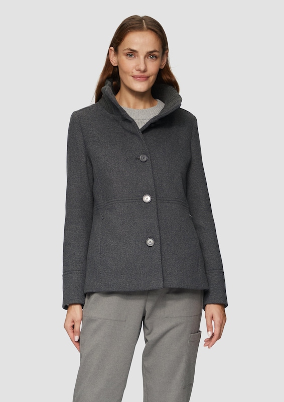 s.Oliver s.Oliver Übergangsjacke in Dunkelgrau Fabrik Onlineshop