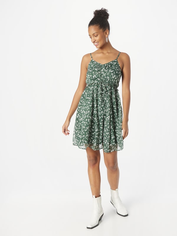 ABOUT YOU ABOUT YOU Kleid 'Caroline' (GRS) in Dunkelgrün Exklusive Angebote