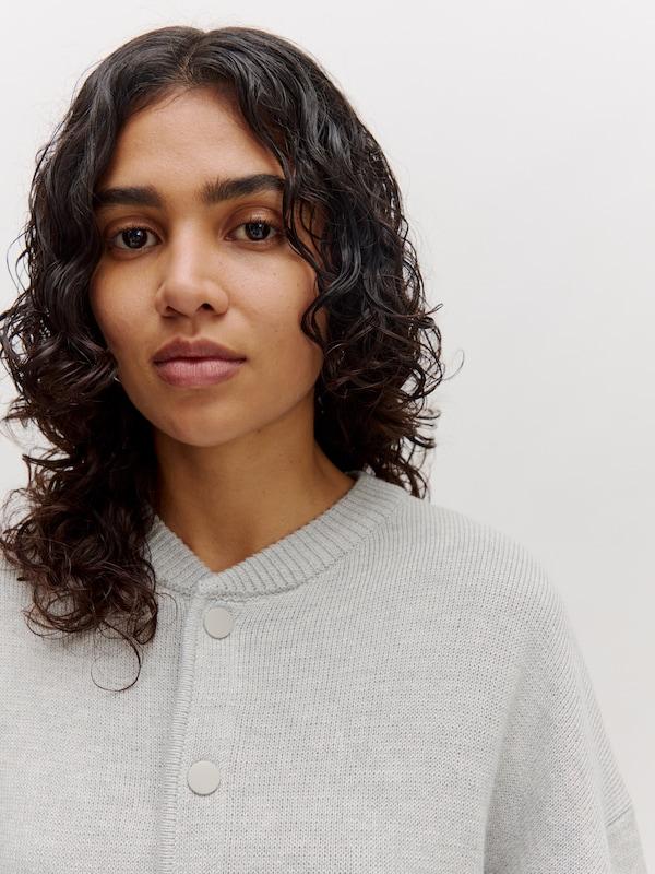 EDITED EDITED Pullover 'Aniela' (GRS) in Graumeliert Nur für heute