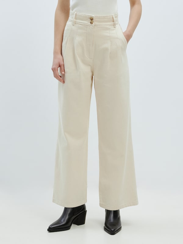 EDITED EDITED Wide Leg Jeans 'Ellis' (OCS) in Beige Bis zu 55% Rabatt