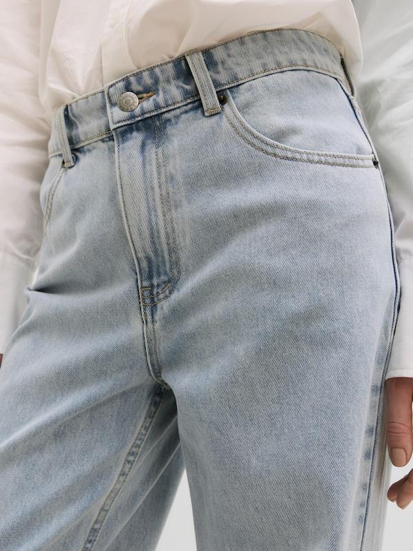 EDITED EDITED Wide Leg Hose 'Maleah' (OCS) in Blue Denim 50% Rabatt mit kostenlosem Versand