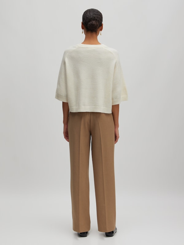 EDITED EDITED Shirt 'Birla' (GRS) in Weiß Fabrikladen