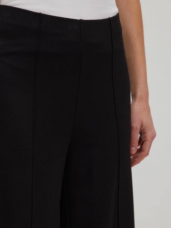 EDITED EDITED Wide Leg Hose 'Leva' in Schwarz Begrenzt auf 3 Tage