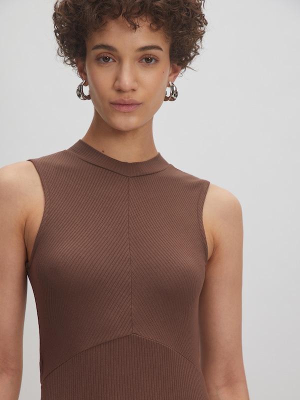 EDITED EDITED Kleid 'Talia' in Braun zollfrei