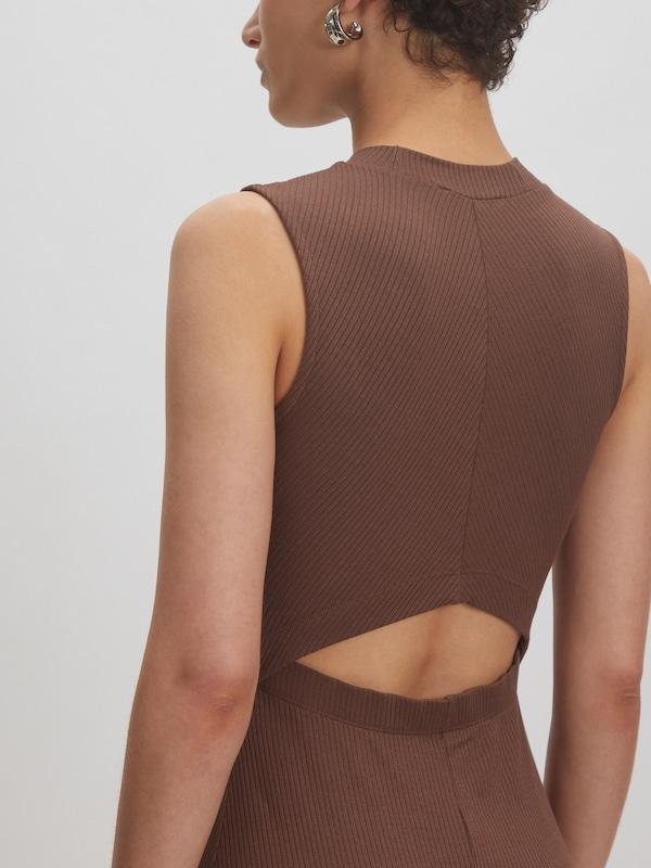 EDITED EDITED Kleid 'Talia' in Braun zollfrei