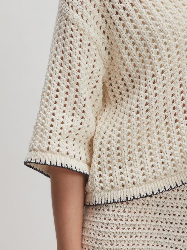 EDITED EDITED Pullover 'Sarai' (GRS) in Beige Beigemeliert 2025