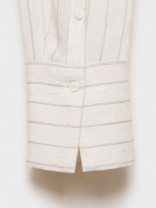 MANGO MANGO Bluse 'CORTAZAR' in Ecru Günstig kaufen