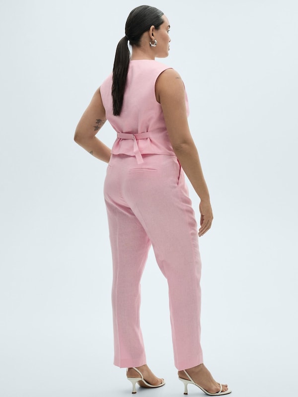 MANGO MANGO Regular Hose 'BORELI' in Rosa Versandkostenfrei