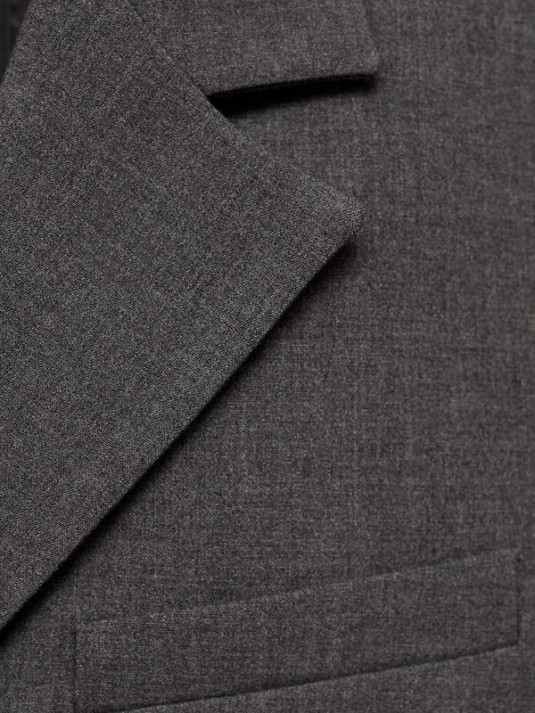 MANGO MANGO Blazer 'Avola' in Dunkelgrau Großer Ausverkauf