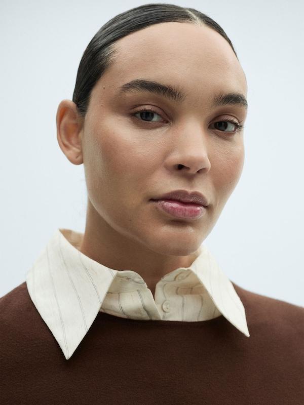MANGO MANGO Pullover 'RIRA' in Braun Flash Sale