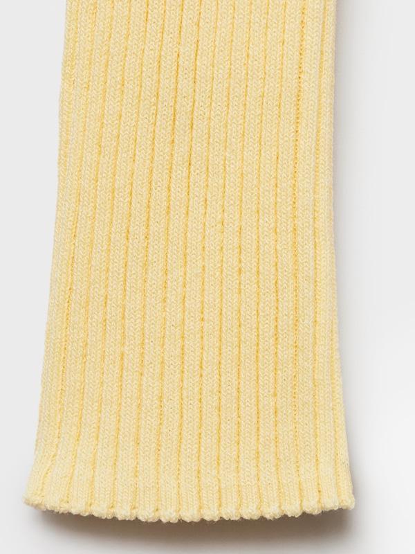 MANGO MANGO Strickjacke 'BUGAMBI' in Gelb Preisnachlass