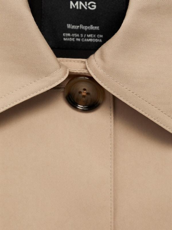 MANGO MANGO Jacke 'Newyork' in Khaki Online Outlet