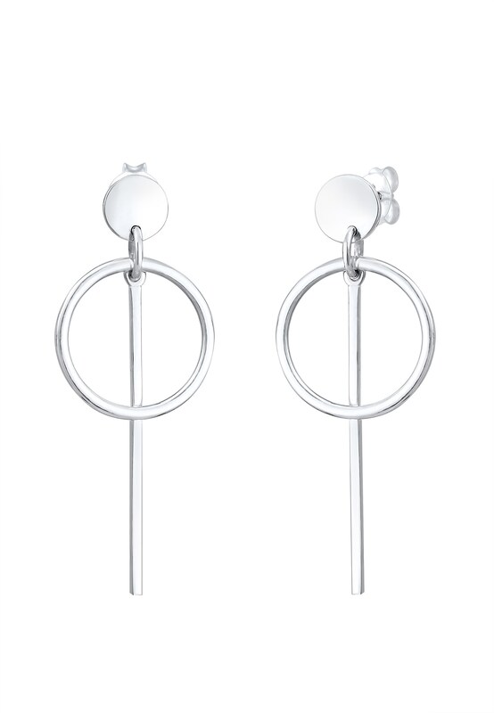 ELLI ELLI Ohrringe 'Geo' in Silber