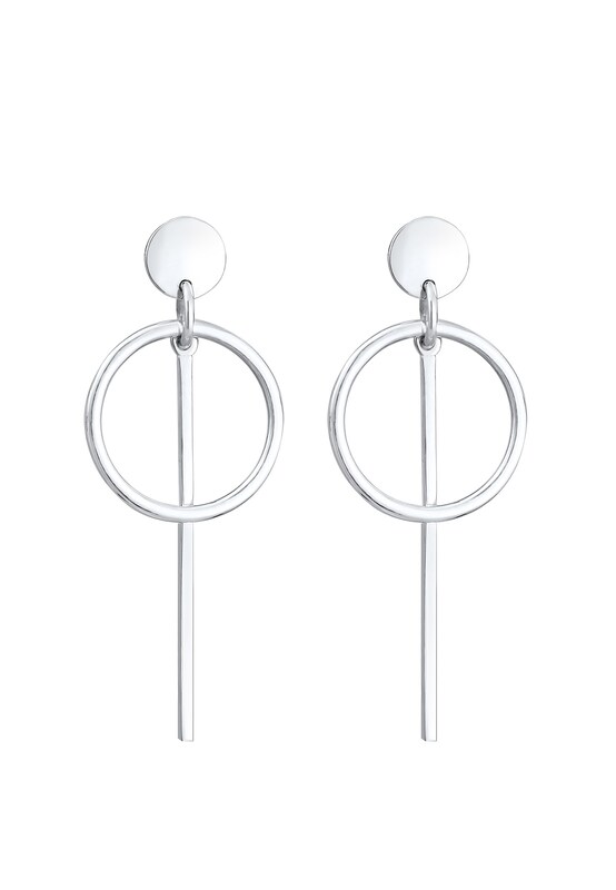 ELLI ELLI Ohrringe 'Geo' in Silber Zeitlich begrenztes Angebot