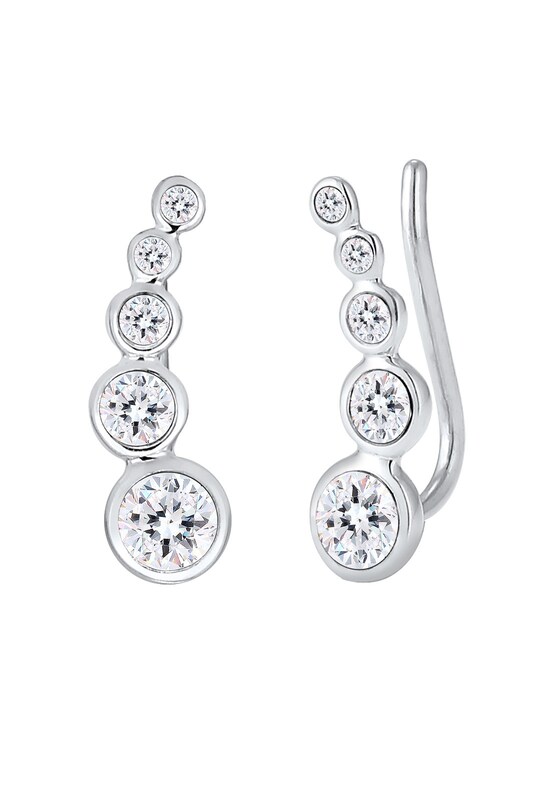 ELLI ELLI Ohrringe 'Climber' in Silber Super Sparpreis