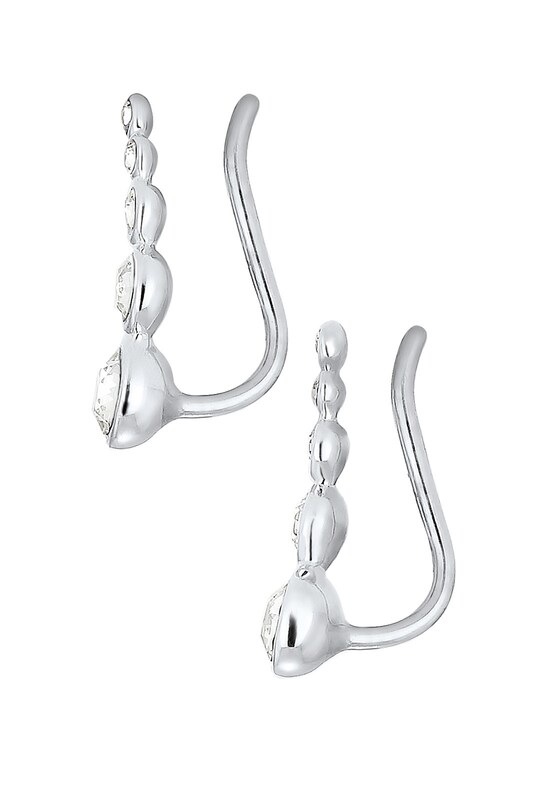 ELLI ELLI Ohrringe 'Climber' in Silber Super Sparpreis