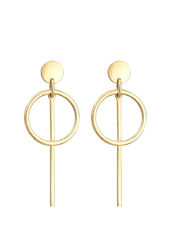 ELLI ELLI Ohrringe 'Geo' in Gold Letzter Tag