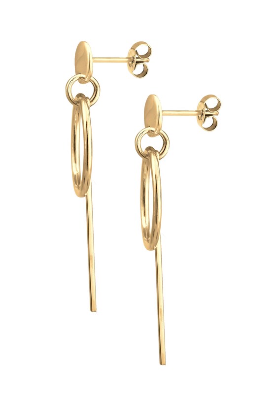 ELLI ELLI Ohrringe 'Geo' in Gold Letzter Tag