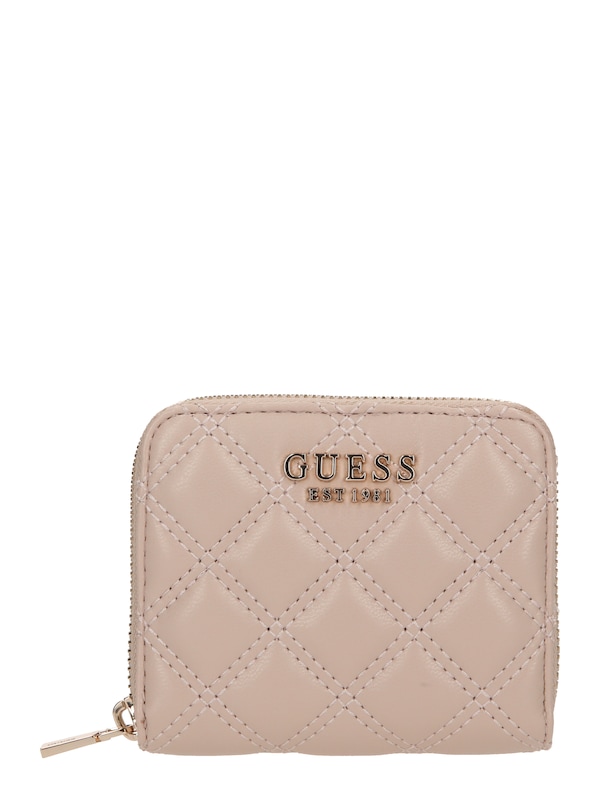 GUESS GUESS Geldbörse 'Giully' in Kitt