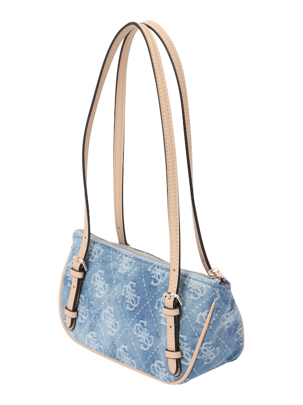 GUESS GUESS Schultertasche in Blue Denim Hellblau Versandkostenfrei