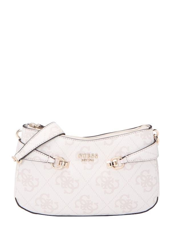 GUESS GUESS Schultertasche 'Lorelei' in Weiß Jubiläumsangebot