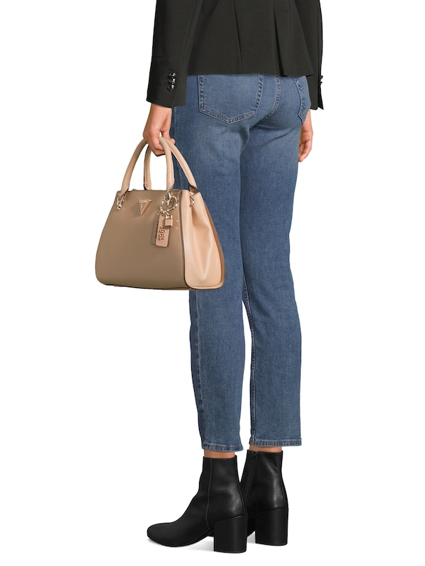GUESS GUESS Handtasche 'Noelle' in Camel Lagerräumung