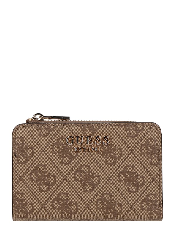 GUESS GUESS Portemonnaie 'LAUREL' in Beige Zeitlich begrenztes Angebot