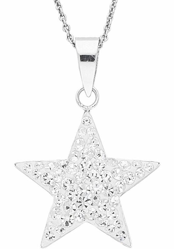 FIRETTI FIRETTI Kette mit Anhänger 'Stern' in Silber Saisonschlussverkauf