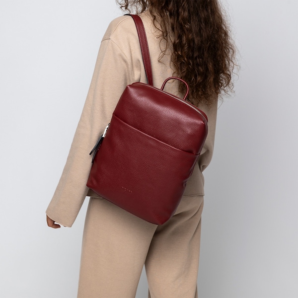 Picard Picard Rucksack 'Pure' in Rubinrot Black Friday Preise
