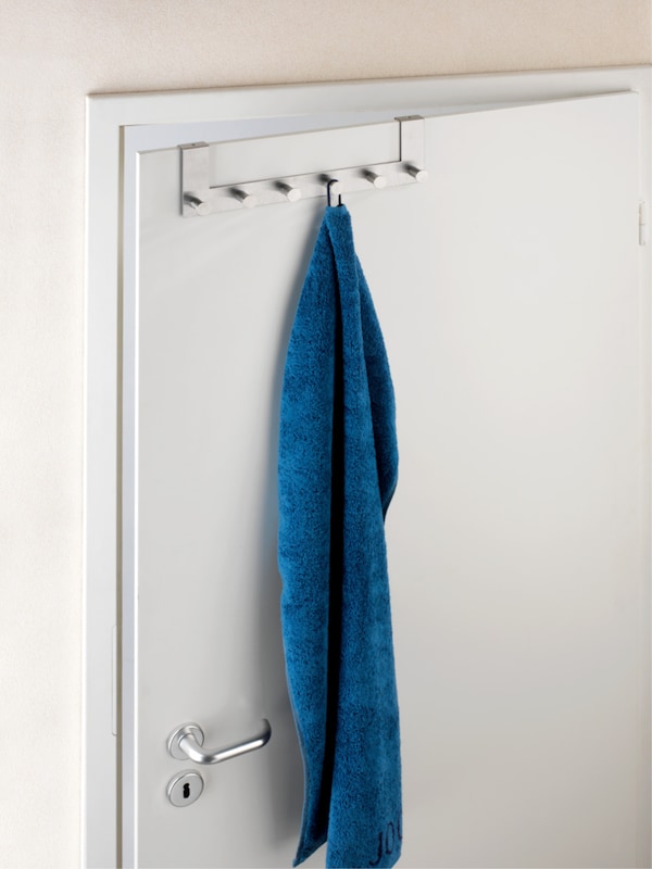 Wenko Wenko Türgarderobe 'Celano' in Silber Günstiger Verkauf