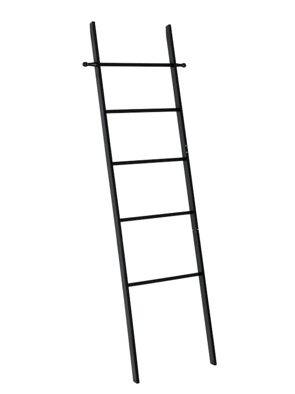 Wenko Wenko Handtuchleiter 'Loft' in Schwarz Begrenztes Angebot