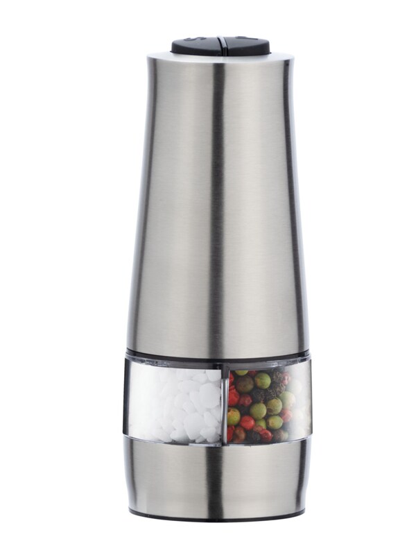 Wenko Wenko Salz- und Pfeffermühle in Silber Weihnachtsangebot
