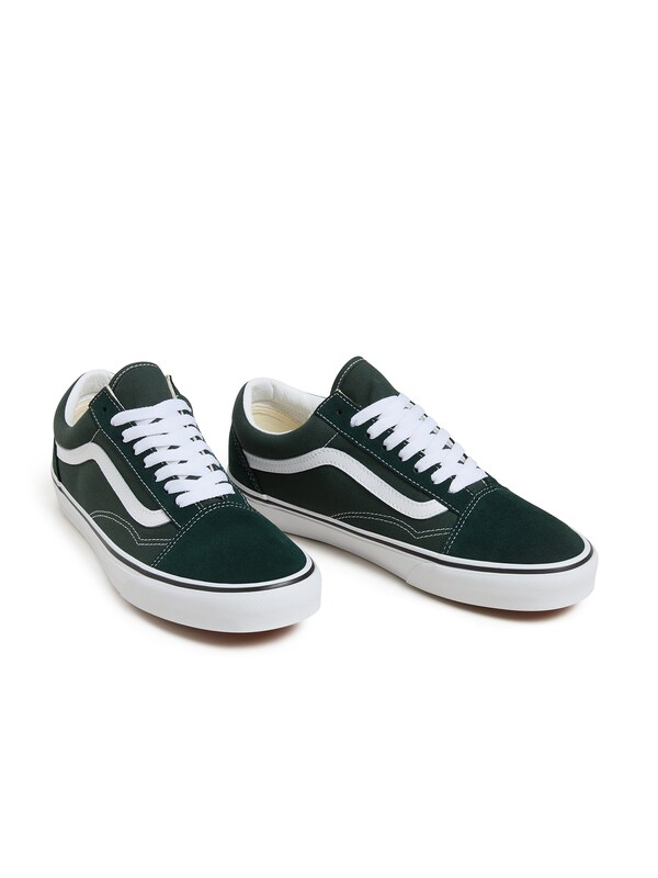 VANS VANS Sneaker 'Old Skool' in Dunkelgrün Lagerräumung