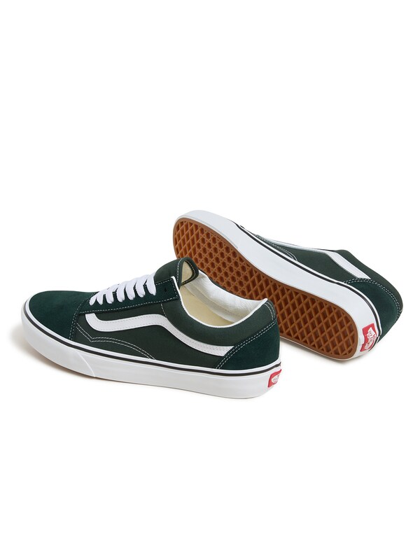 VANS VANS Sneaker 'Old Skool' in Dunkelgrün Lagerräumung
