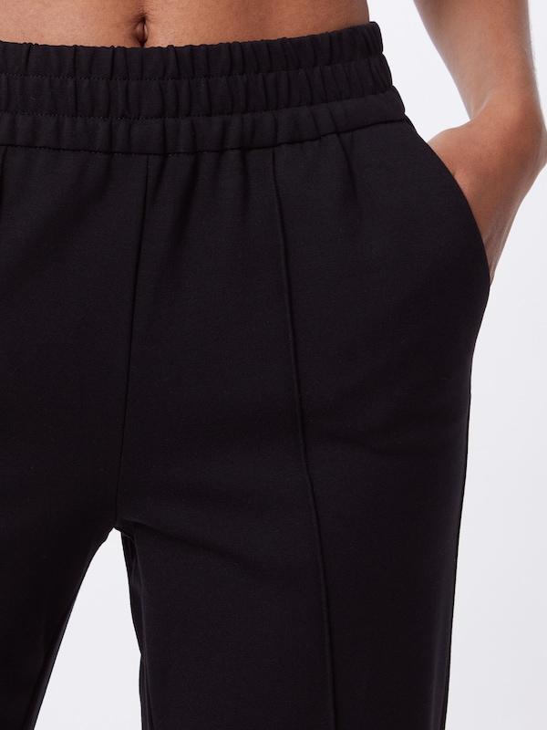 ONLY ONLY Wide Leg Hose 'Poptrash' in Schwarz Neueste Stile