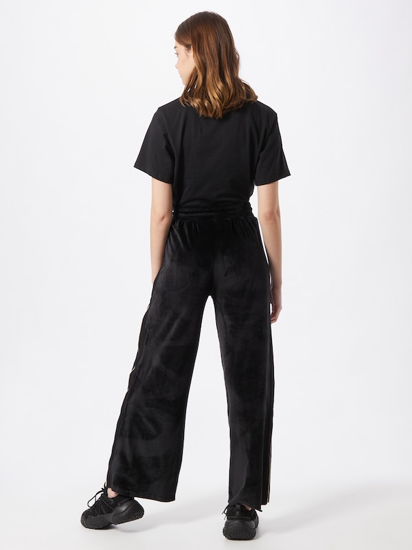 ELLESSE ELLESSE Wide Leg Hose 'Addobbi' in Schwarz Bis zu 60% Rabatt