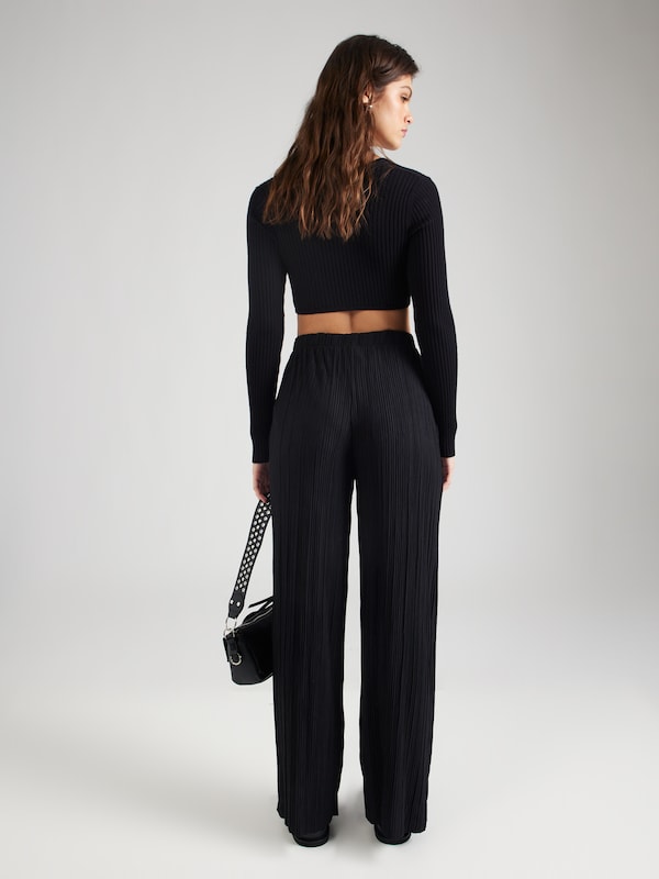 VILA VILA Wide Leg Hose in Schwarz Nur für heute