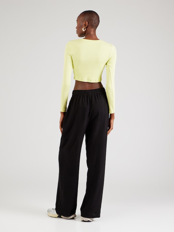 VERO MODA VERO MODA Wide Leg Hose 'LINN' in Schwarz Sonderangebot der Fabrik