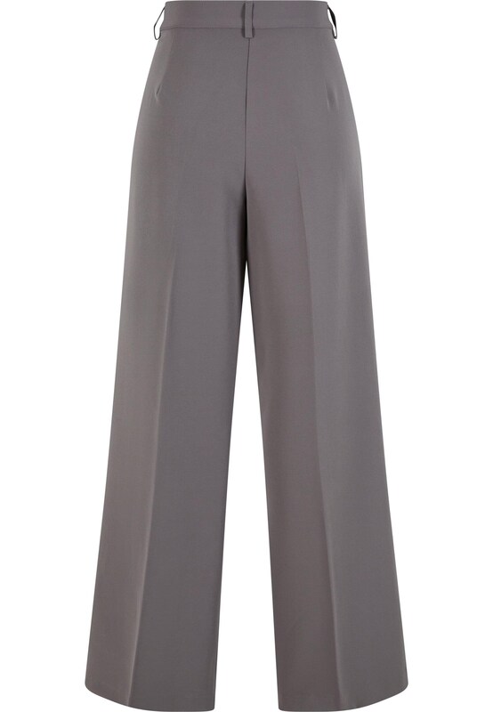 Urban Classics Urban Classics Wide Leg Bundfaltenhose in Grau Nur noch ein Tag übrig