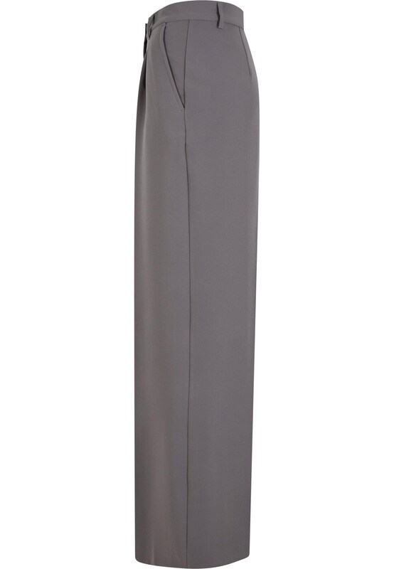 Urban Classics Urban Classics Wide Leg Bundfaltenhose in Grau Nur noch ein Tag übrig