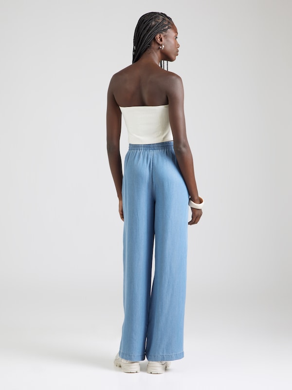 VERO MODA VERO MODA Wide Leg Hose 'VMBREE' in Blue Denim Kostenloser Versand international
