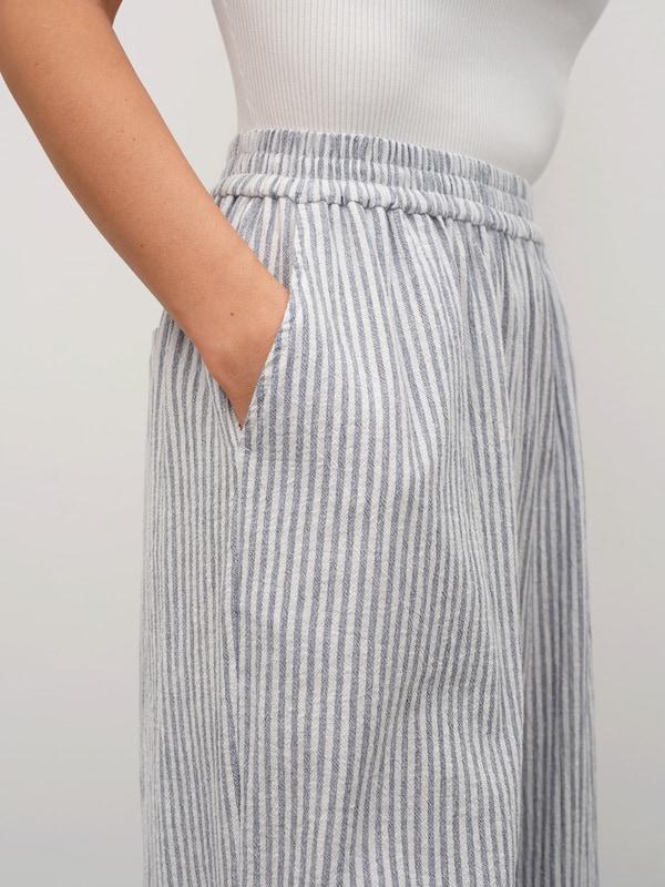 RÆRE by Lorena Rae RÆRE by Lorena Rae Wide Leg Hose 'Asta' in Opal Weiß 50% Rabatt für begrenzte Zeit